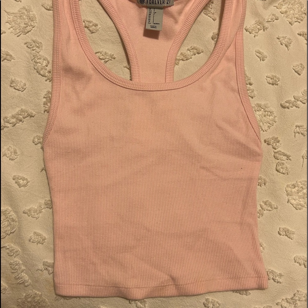 forever 21 pink pilates workout top